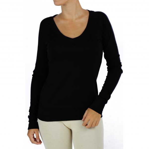 v-neck-long-sleeve-t-shirt-with raglant sleeve organic-pima-cotton