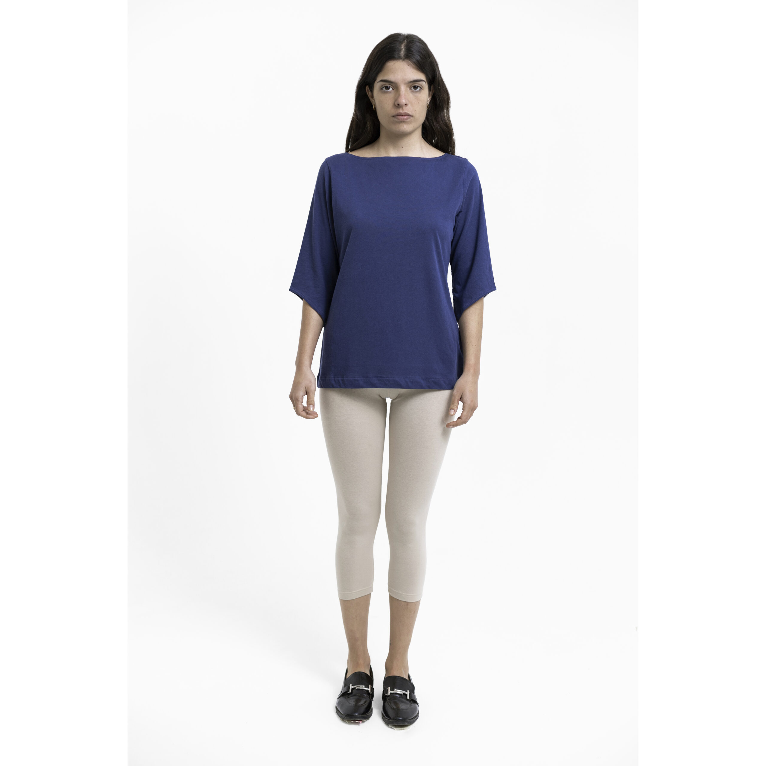 Short Leggins in Organic Pima Cotton - B.e Quality, Fine Basics