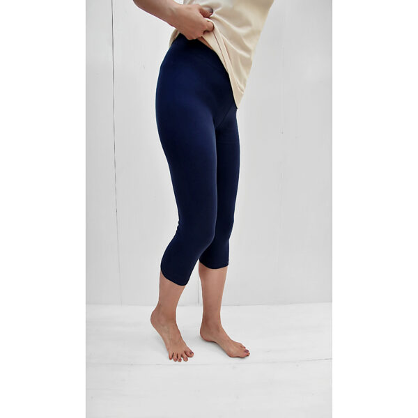 short capri leggins slowfashion organic pima cotton refined basics