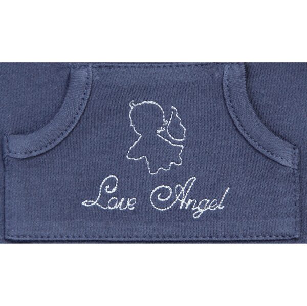 Love Angel embroidery newborn jacket